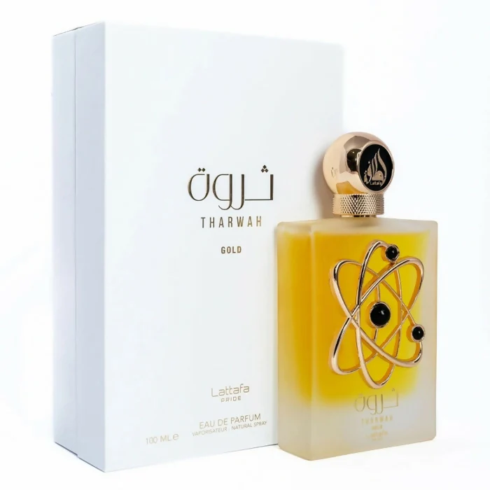 Lattafa Tharwah Gold Eau De Parfum For Women 100ml - Image 2