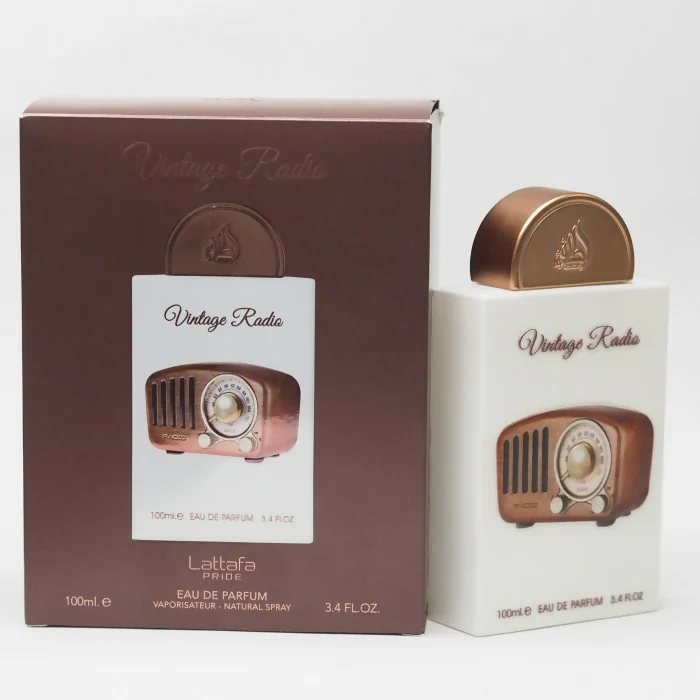 Lattafa Vintage Radio Eau De Parfum For Unisex 100ml - Image 2