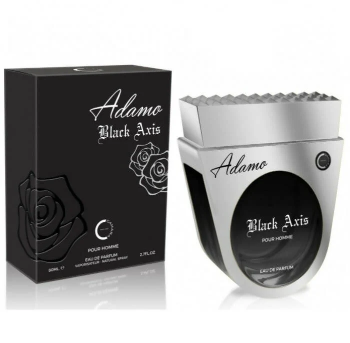Camara Adamo Black Axis Eau De Parfum For Men 80ml - Image 2