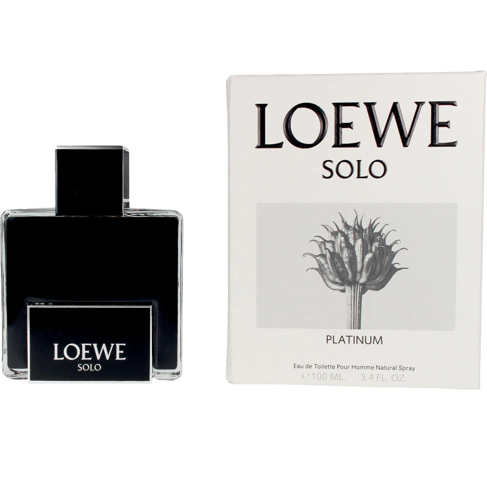 Loewe Solo Platinum Eau De Toilette For Men 100ml - Image 2