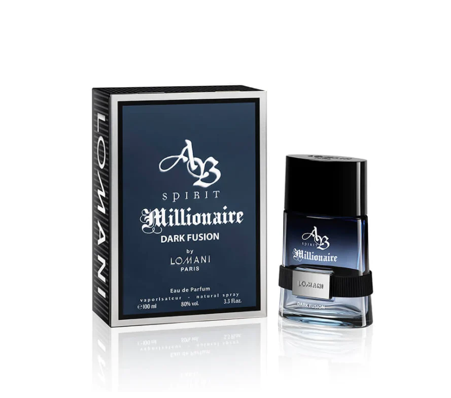 Lomani Ab Spirit Millionaire Dark Fusion Eau De Parfum For Men 100ml - Image 2