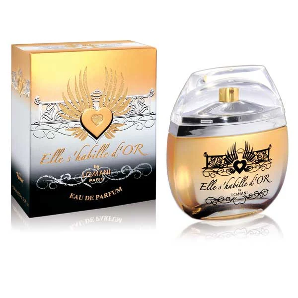 Lomani Elle S habille D or Eau De Parfum For Women 100ml - Image 2