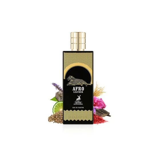 Maison Alhambra Afro Leather Eau De Parfum For Men 80ml - Image 4