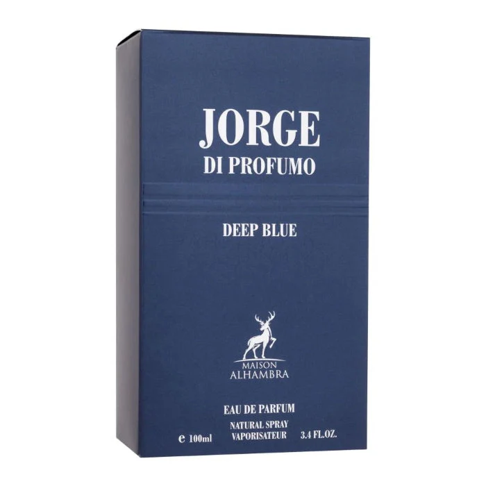 Maison Alhambra Jorge Di Profumo Deep Blue Eau De Parfum For Men 100ml - Image 2