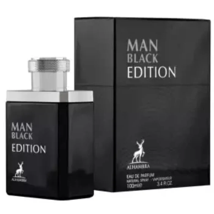 Maison Alhambra Man Black Edition Eau De Parfum For Men 100ml - Image 2
