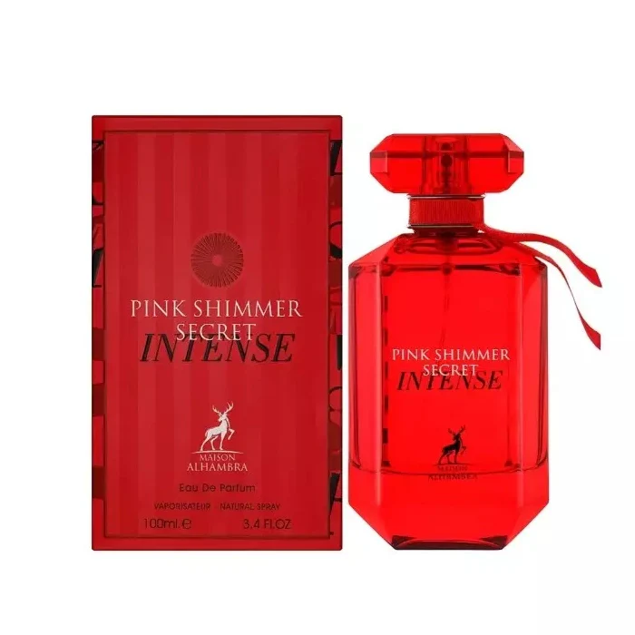 Maison Alhambra Pink Shimmer Secret Intense Eau De Parfum For Women 100ml - Image 2