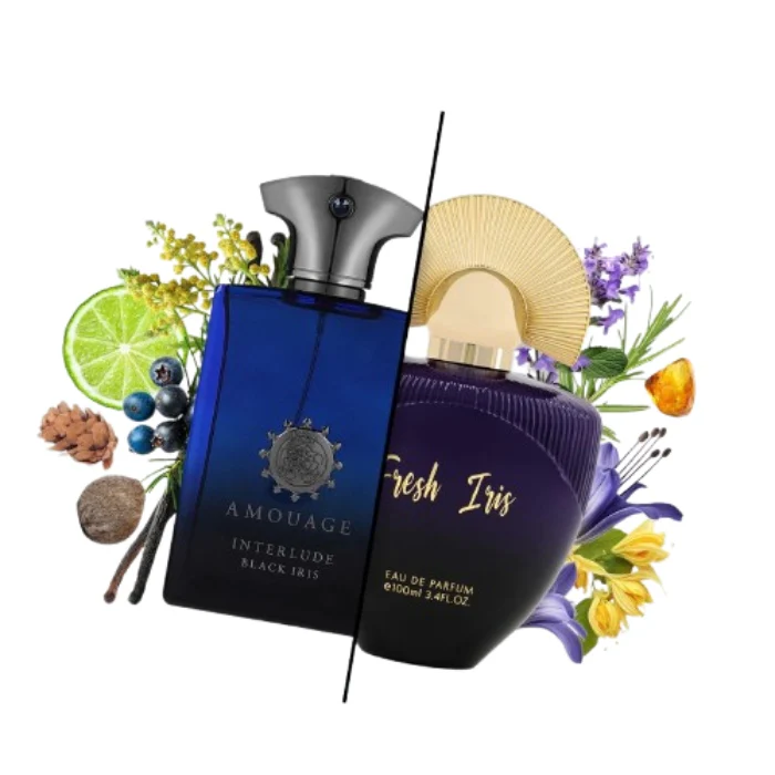 Maison Asrar Fresh Iris Eau De Parfum For Unisex 100ml - Image 2