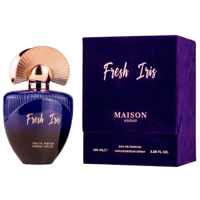 Maison Asrar Fresh Iris Eau De Parfum For Unisex 100ml - Image 3