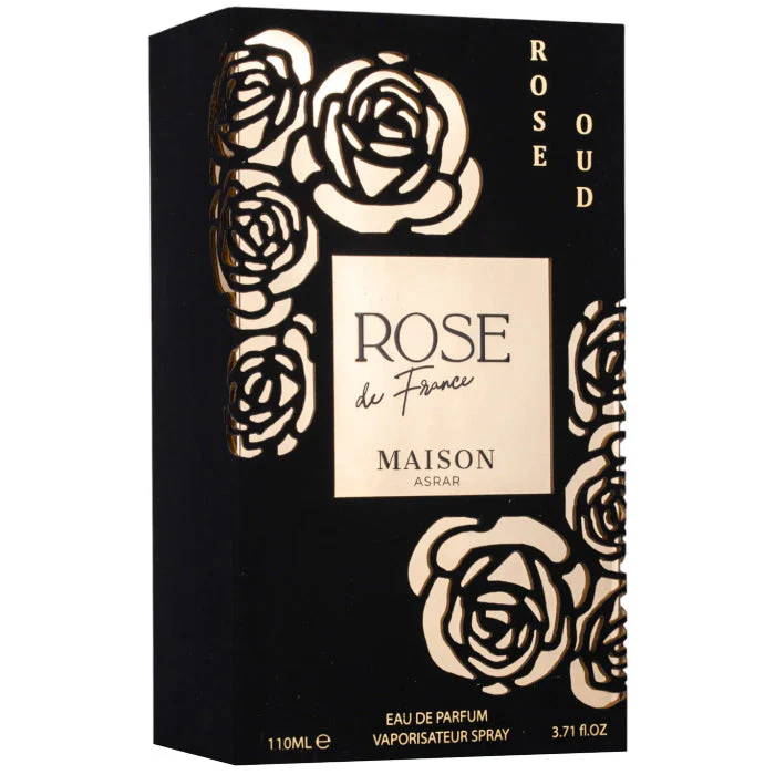 Maison Asrar Rose Oud Eau De Parfum For Unisex 110ml - Image 4