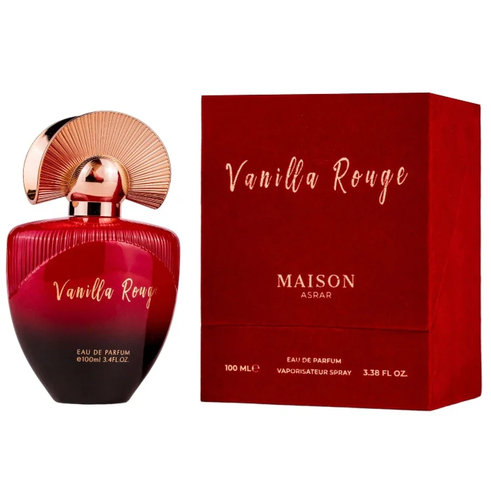 Maison Asrar Vanilla Rouge Eau De Parfum For Unisex 100ml - Image 3