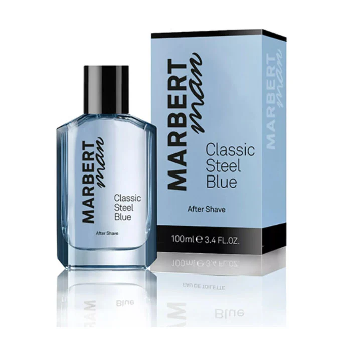Marbert Man Classic Steel Blue After Shave 100ml - Image 2