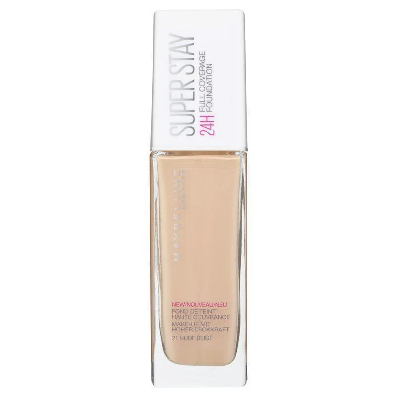 Maybelline Superstay 24 Hr Foundation 21 Nude Beige