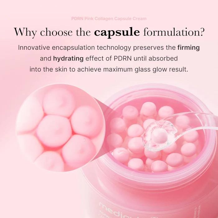 Medicube PDRN Pink Collagen Capsule Cream 55g - Image 3
