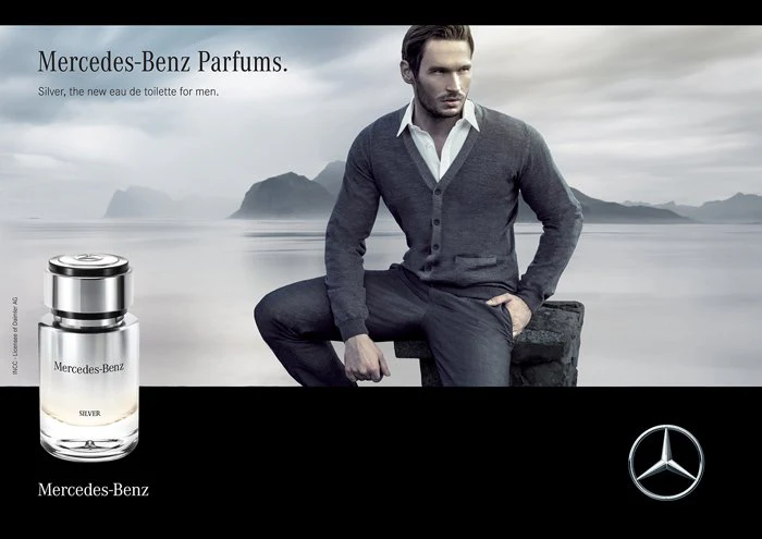 Mercedes Benz Silver Eau De Toilette For Men 120ml - Image 3