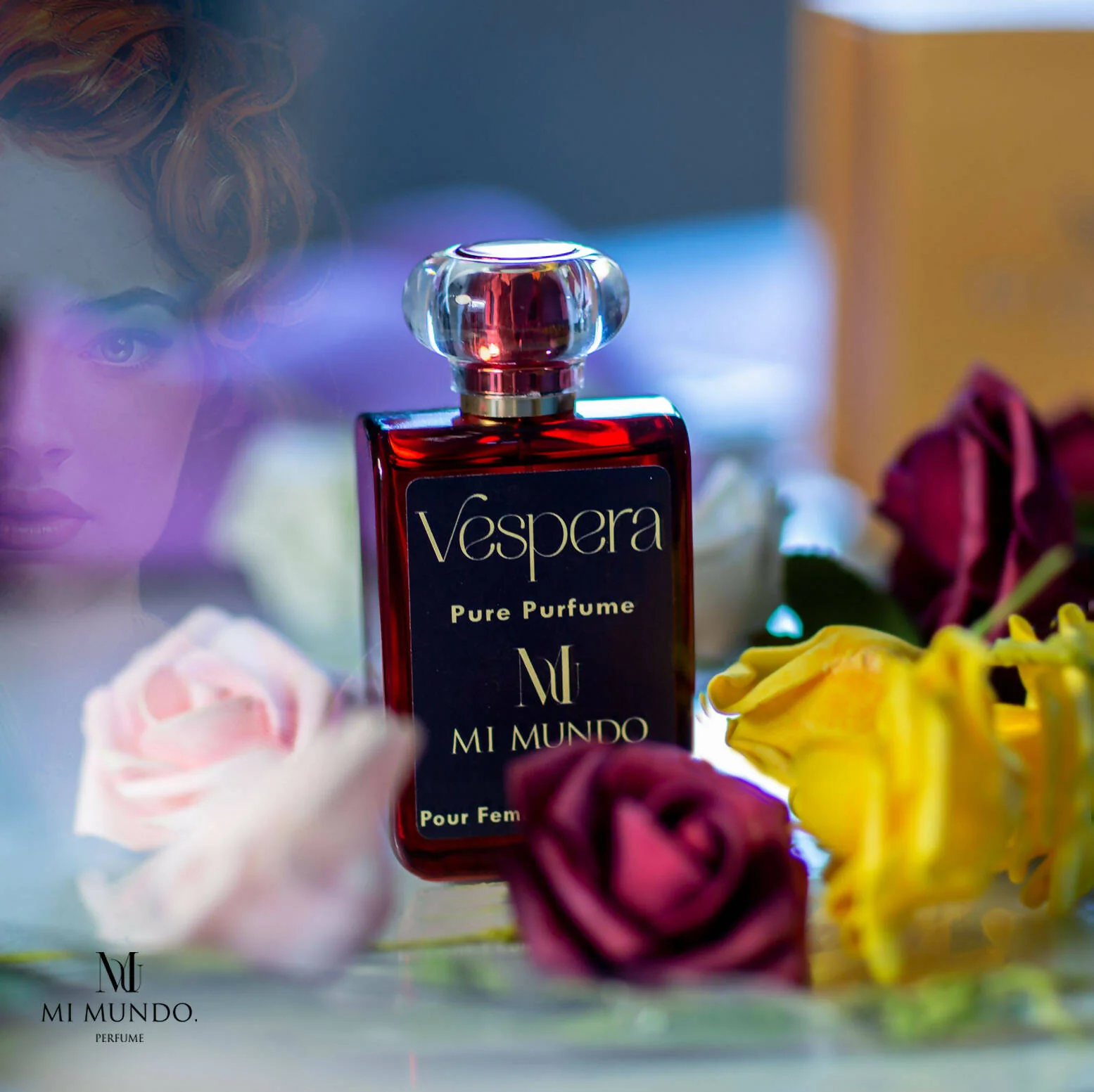 Mi Mundo Vespera Pure Perfume Parfum For Women 100ml - Image 3