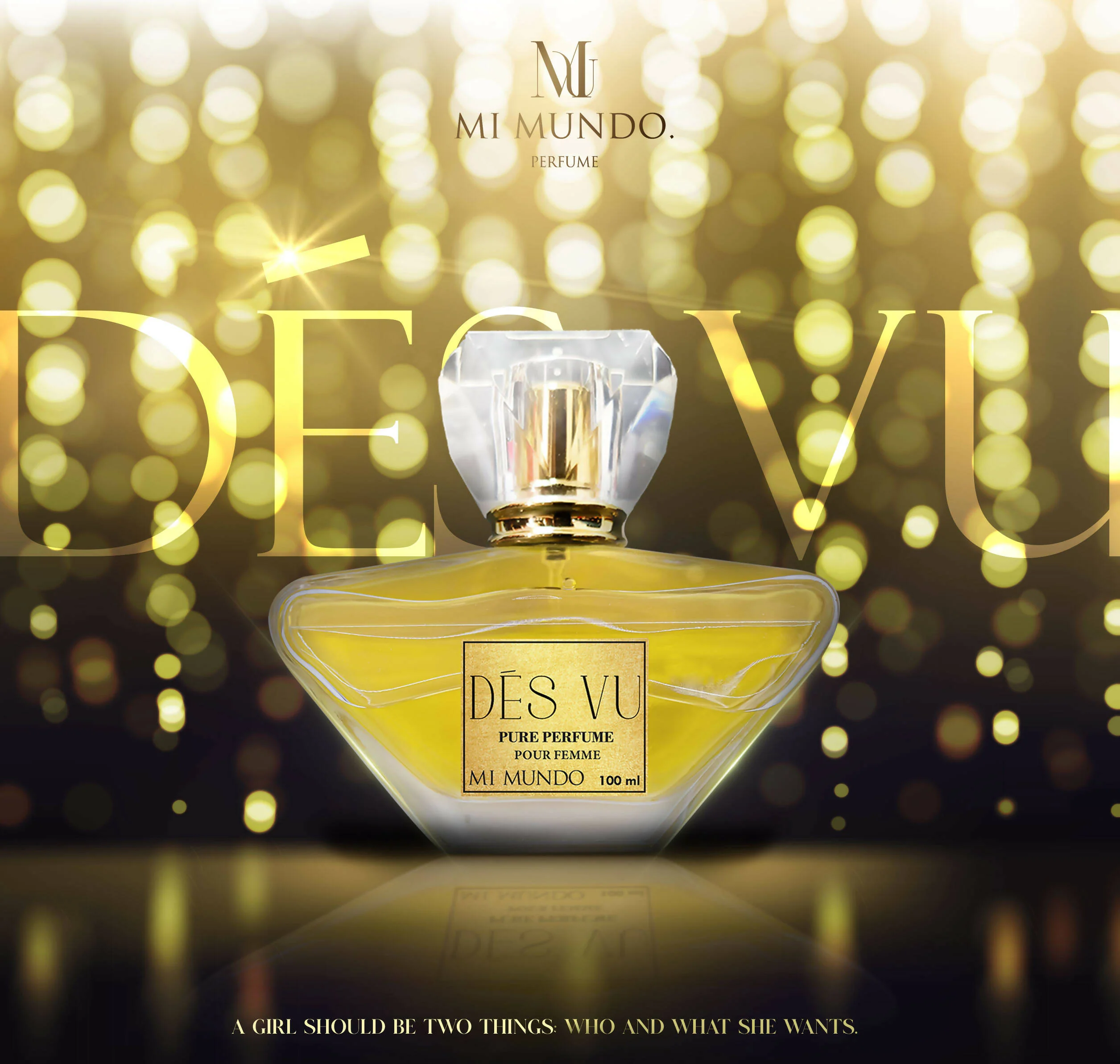 Mimundo Des Vu Pure perfum- Parfum- for women- 100 ML - Image 2