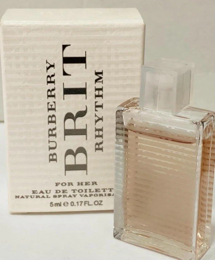 Mini Travel Burberry Brit Rhythm Miniature Eau De Toilette For Women 5ml - Image 2