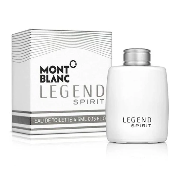 Mini Travel Mont Blanc Legend Sprirt Eau De Toilette For Men 4.5ml