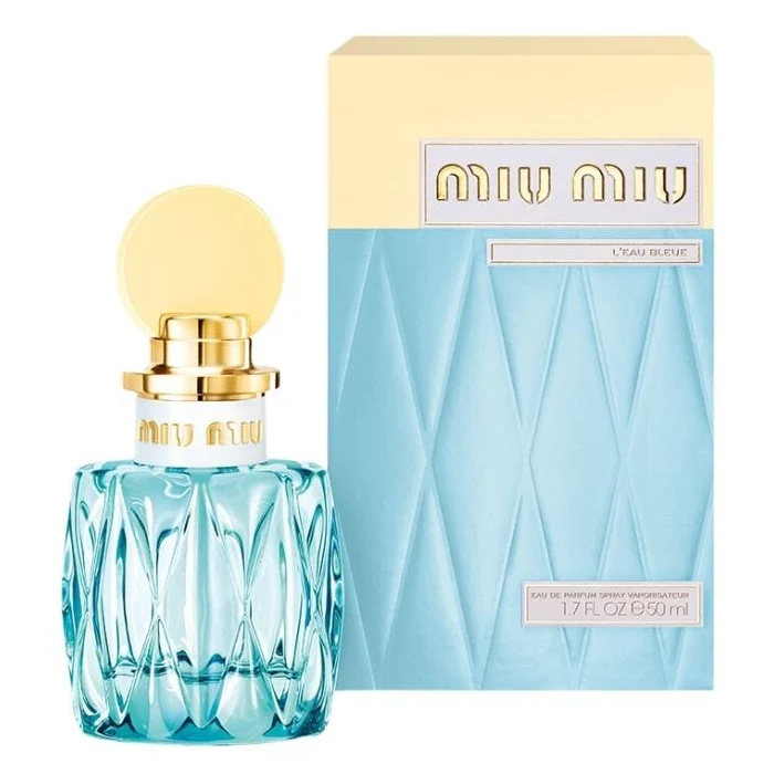 Miu Miu L Eau Bleue Eau De Parfum For Women 50ml - Image 2