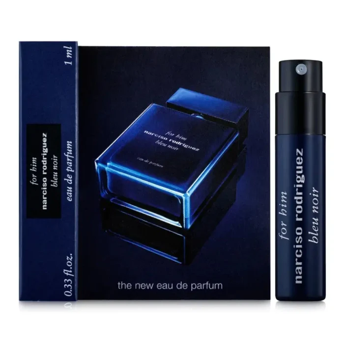 Sample Narciso Rodriguez Bleu Noir For Him Vials Eau De Parfum For Men 1ml