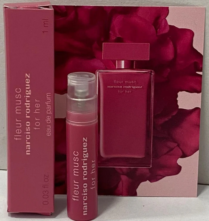 Sample Narciso Rodriguez For Her Fleur Musc Vials Eau De Parfum For Women 1ml - Image 2