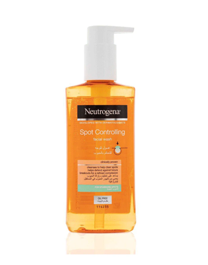 Neutrogena Spot Controlling Oil Free Face Wash 200ml