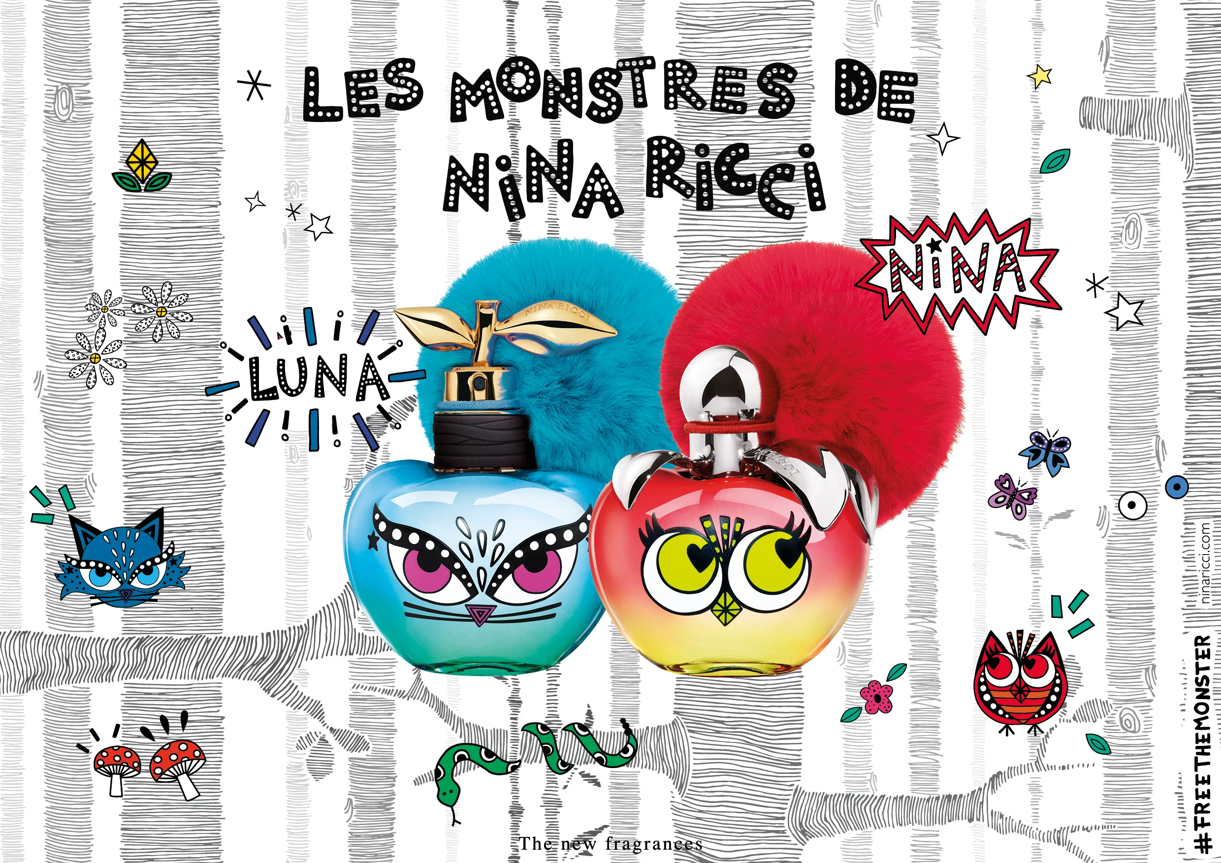 Nina Ricci Luna Les Monstres Eau De Toilete For Women 50ml - Image 3