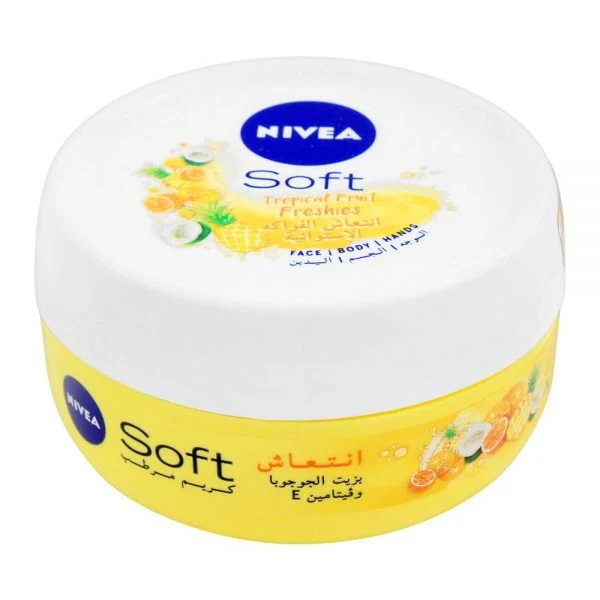 Nivea Soft Tropical Fruit Freshies Cream 100ml - Image 2