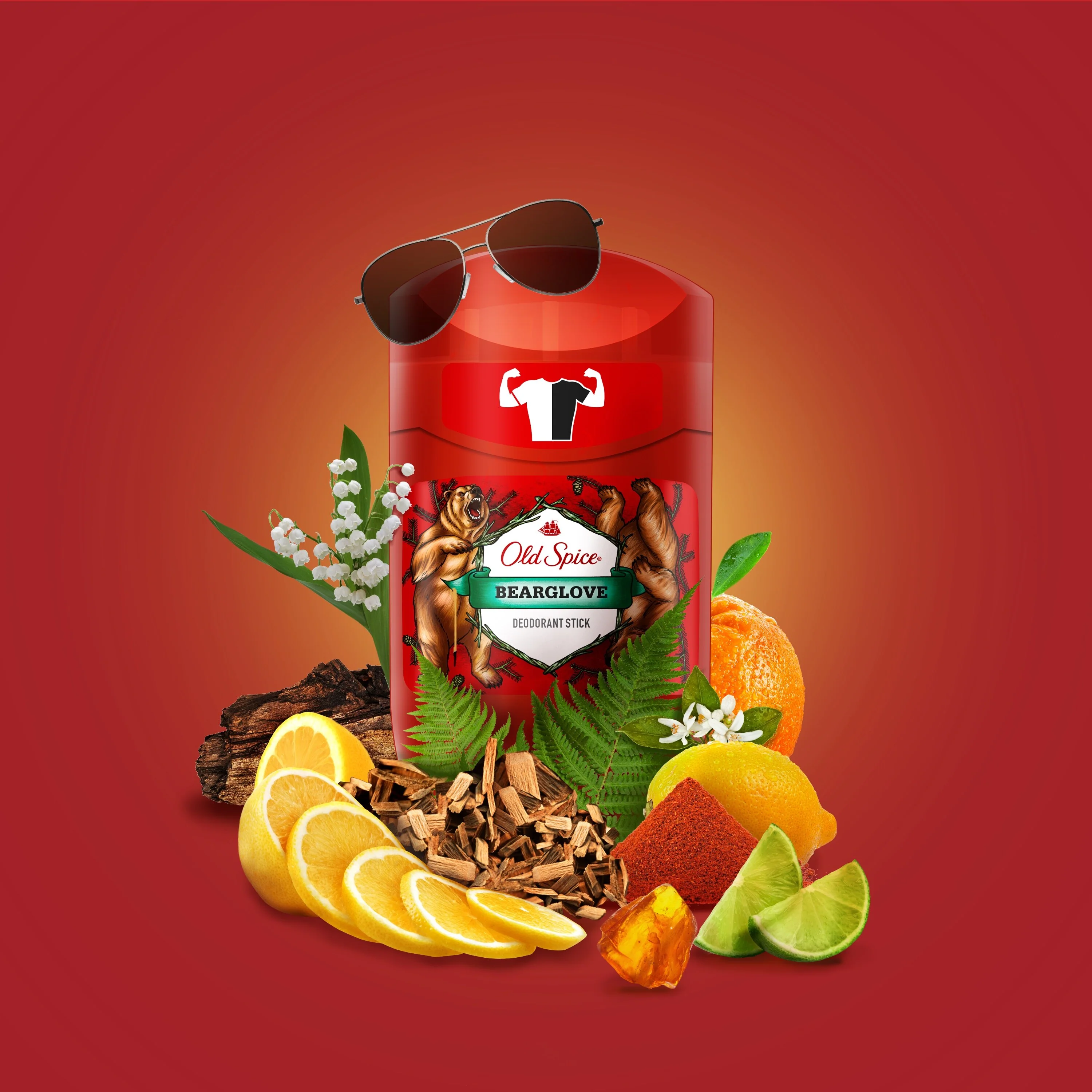 Old Spice Bearglove Deodorant Stick 50ml - Image 2