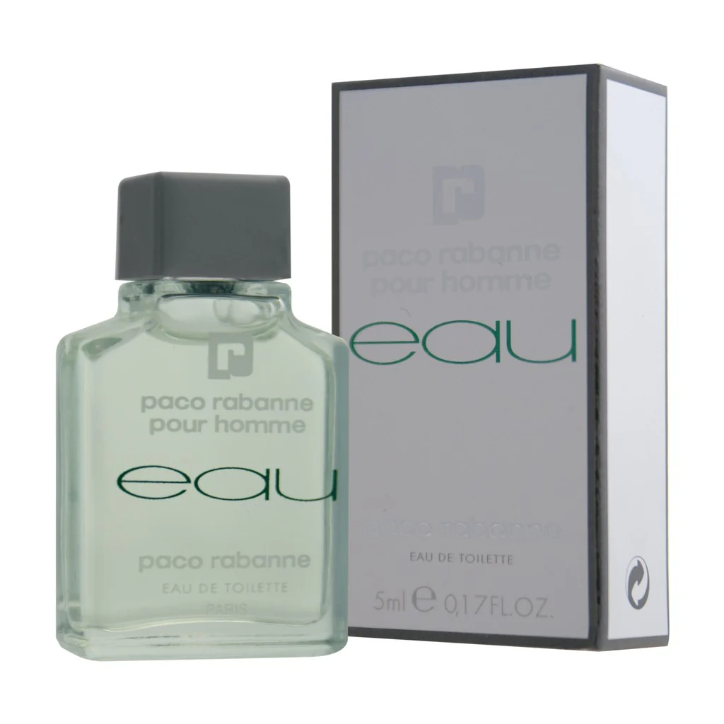 Mini Travel Paco Rabanne Eau Pour Homme Eau De Toilette For Men 5ml - Image 2