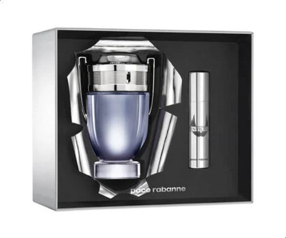 Paco Rabanne Invictus Set For Men Eau De Toilette 100ml+ Mini Travel 10ml - Image 2