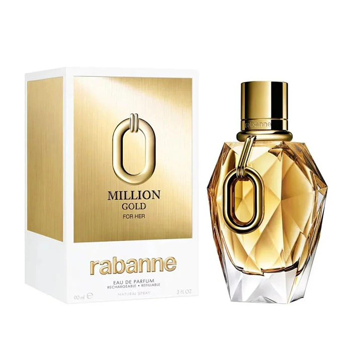 Paco Rabanne Million Gold Eau De Parfum For Women 90ml - Image 2