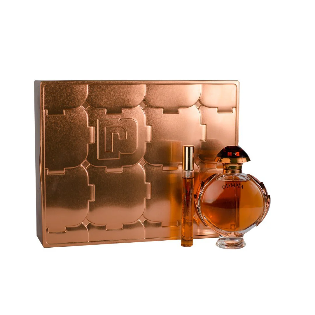Paco rabanne Olympea Intense Set For Women Eau De Parfum 80ml + Mini Travel 10ml