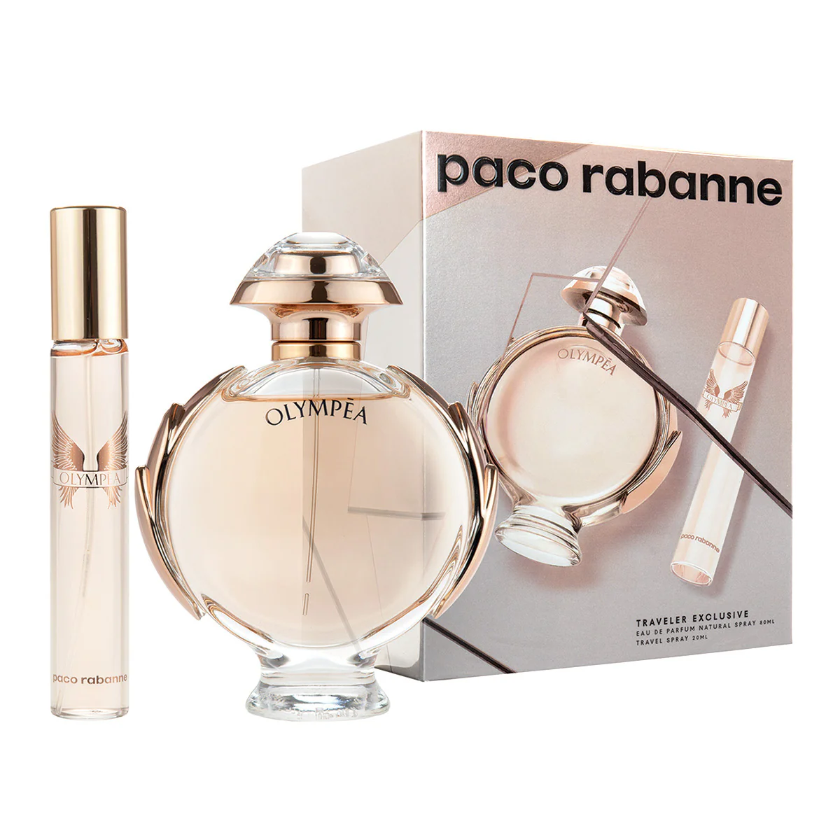 Paco Rabanne Olympéa Set For Women Eau De Parfum 80ml + Mini Travel 20ml - Image 2
