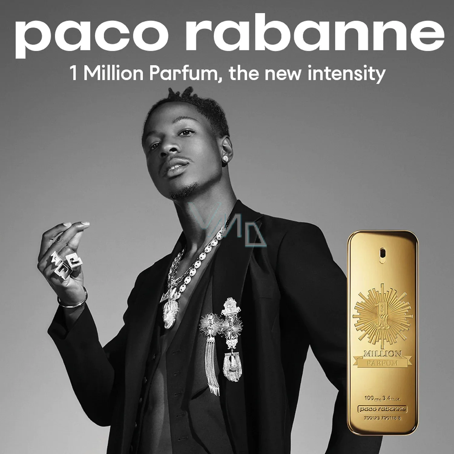 Paco Rabanne One Million Parfum For Men 50ml - Image 3