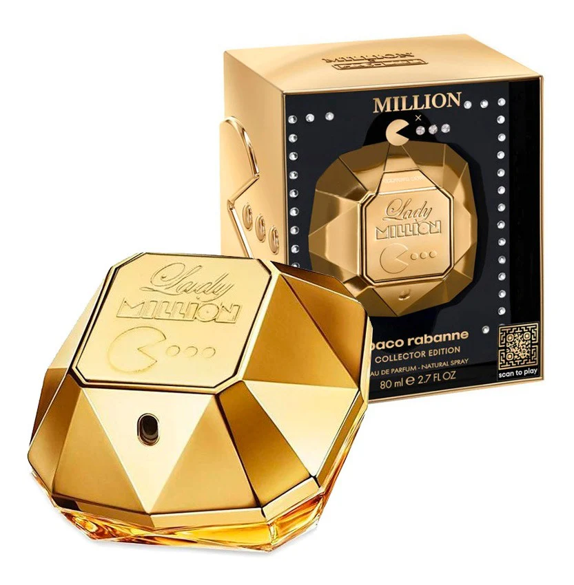 Paco Rabanne Lady Million Pacman Collector Edition Eau De Parfum For Women 80ml - Image 2
