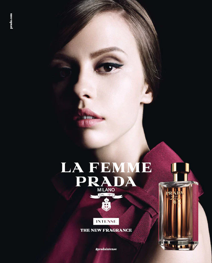 Prada Milano La Femme Intense Eau De Parfum for Women 100ml - Image 3