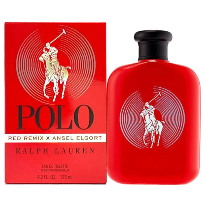 Ralph Lauren Polo Red Remix X Ansel Elgort Eau De Toilette For Men 125ml - Image 2