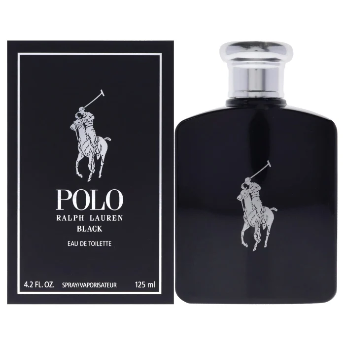 Ralph Lauren Polo Black Men Eau De Toilette For Men 125ml - Image 2