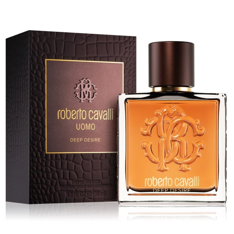 Roberto Cavalli Uomo Deep Desire Eau De Toilette For Men 100ml - Image 2