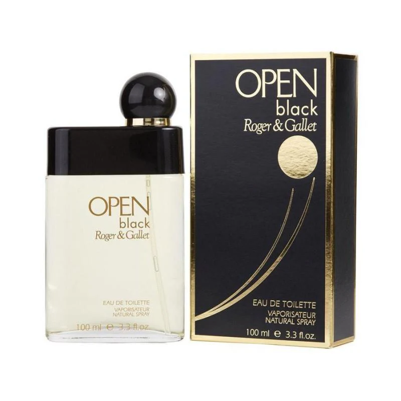 Roger & Gallet Open Black Eau De Toilette for Men 100ml - Image 2