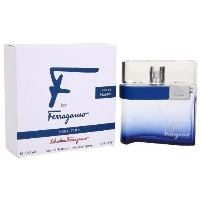 Salvatore Ferragamo Free Time Pour Homme Eau De Toilette For Men 100ml - Image 2