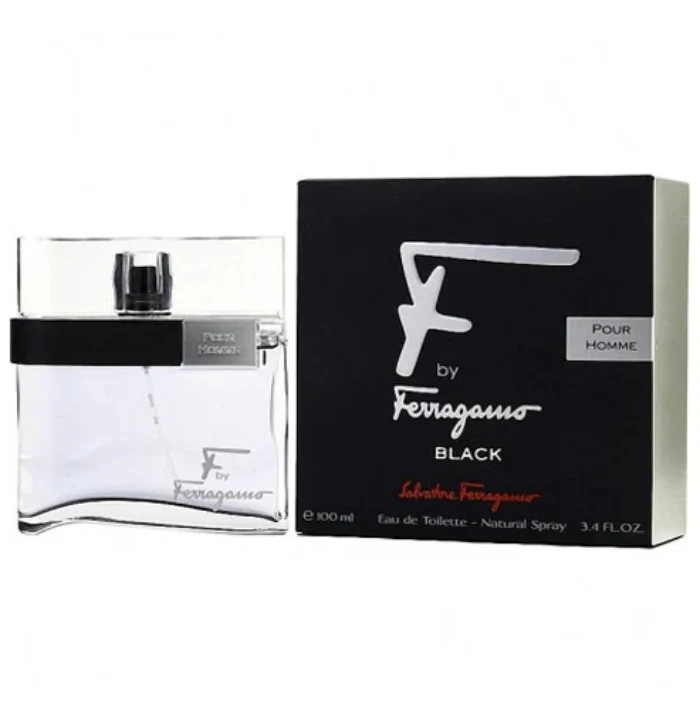 Salvatore Ferragamo Pour Homme Black Eau De Toilette For Men 100ml - Image 2