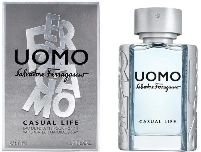 Salvatore Ferragamo Uomo Casual Life Eau De Toilette For Men 50ml - Image 2