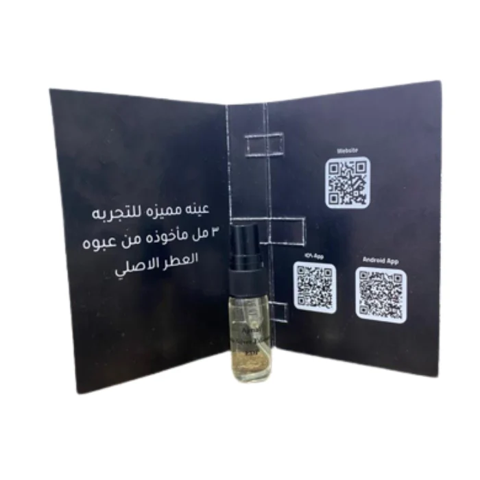 Sample Ajmal Evoke Silver Edition Vials Eau De Parfum For Men 3ml - Image 3