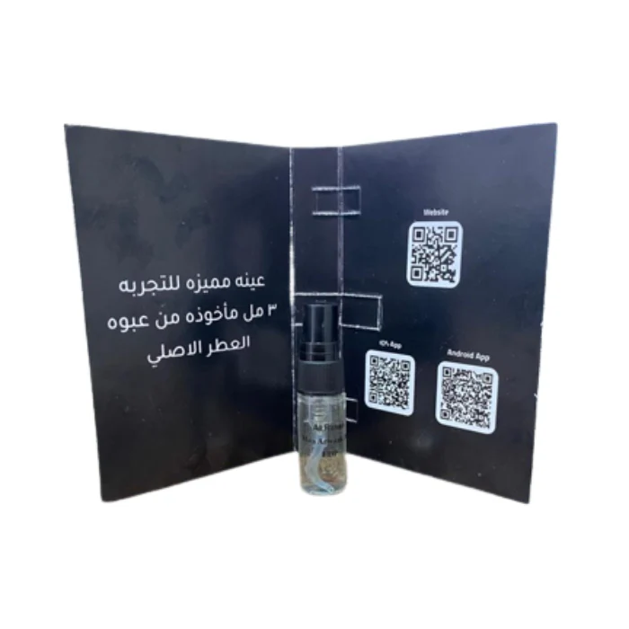 Sample Al Rasasi Maa Arwaak Vials Eau De Parfum For Men 3ml - Image 3