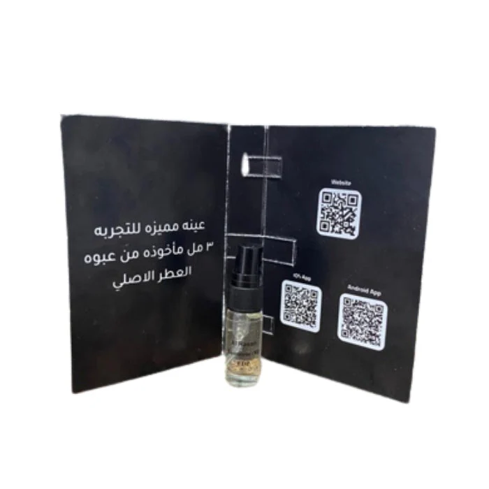 Sample Al Rasasi Tasmeem Vials Eau De Parfum For Men 1.5ml - Image 2