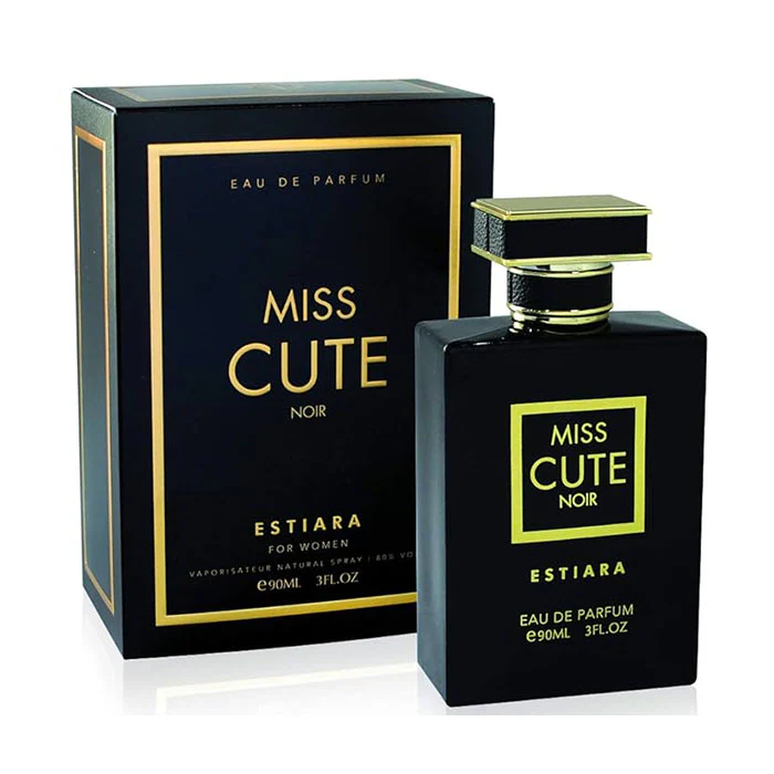 Estiara Miss Cute Noir Eau De Parfum For Women 90ml - Image 3