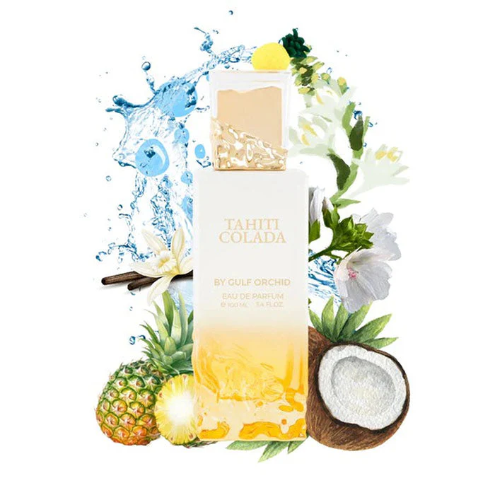Sample Gulf Orchid Tahiti Colada Vials Eau De Parfum For Unisex 3ml - Image 4