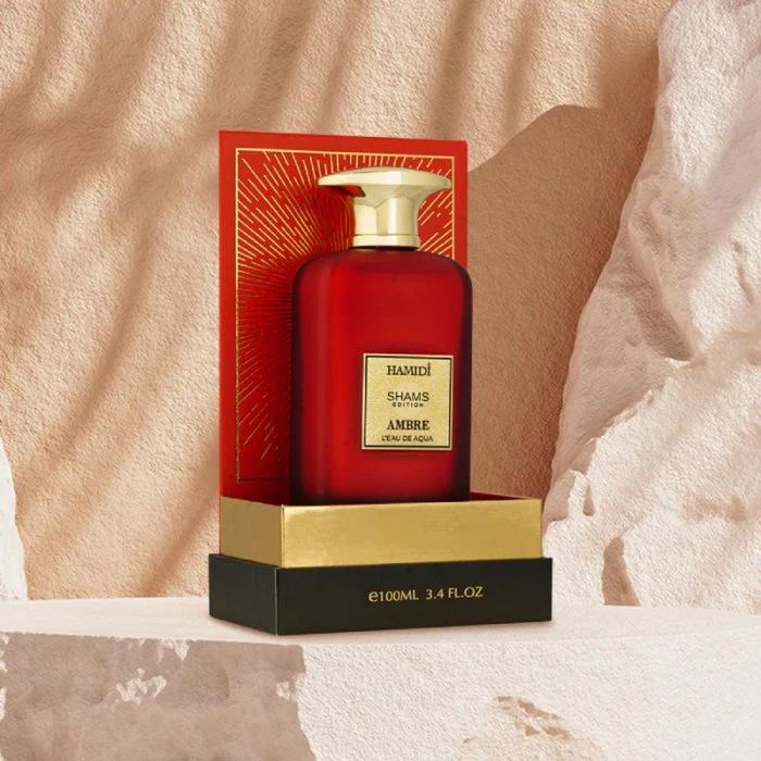Sample Hamidi Shams Edition Ambre LEau De Aqua Vials Eau De Parfum For Unisex 3ml - Image 4
